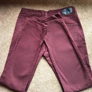 Men’s Skinny Dillion 32x32 Rust Color